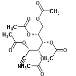 CAS#: 35439-42-0， (1S,2R,3S,4R)-4,5-Diacetoxy-1-Cyano-1,2,3-Pentanetriyl Triacetate