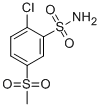 CAS 登录号：3544-47-6， 2-氯-5-甲烷磺酰基-苯磺酰胺
