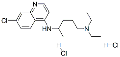 CAS 登录号:3545-67-3, N'-(7-氯喹啉-4-基)-N,N-二乙基戊烷-1,4-二胺二盐酸盐