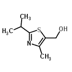 CAS#: 354587-68-1， (2-Isopropyl-4-Methyl-1,3-Thiazol-5-Yl)Methanol