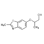 CAS#: 35465-81-7， 2-[(2-Methyl-1,3-Benzothiazol-6-Yl)Oxy]-1-Propanol