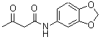 CAS#: 35493-00-6， N-(1,3-Benzodioxol-5-Yl)-3-Oxobutanamide