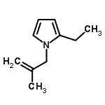 CAS#: 355114-75-9， 2-Ethyl-1-(2-Methyl-2-Propen-1-Yl)-1H-Pyrrole