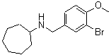 CAS#: 355382-81-9， N-(3-Bromo-4-Methoxybenzyl)Cycloheptanamine