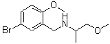 CAS#: 355383-43-6， N-(5-Bromo-2-Methoxybenzyl)-1-Methoxy-2-Propanamine