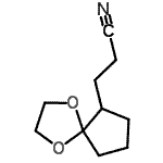 CAS#: 35579-33-0， 3-(1,4-Dioxaspiro[4.4]Non-6-Yl)Propanenitrile