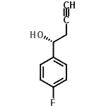 CAS#: 355806-88-1， (1R)-1-(4-Fluorophenyl)-3-Butyn-1-Ol