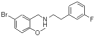 CAS#: 355815-82-6， N-(5-Bromo-2-Methoxybenzyl)-2-(3-Fluorophenyl)Ethanamine