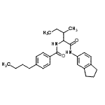 CAS#: 356054-67-6， N<Sup>2</Sup>-(4-Butylbenzoyl)-N-(2,3-Dihydro-1H-Inden-5-Yl)Isoleucinamide