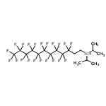 CAS#: 356056-16-1， (3,3,4,4,5,5,6,6,7,7,8,8,9,9,10,10,11,11,12,12,12-Henicosafluorododecyl)(Diisopropyl)Silane