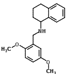 CAS#: 356092-88-1， N-(2,5-Dimethoxybenzyl)-1,2,3,4-Tetrahydro-1-Naphthalenamine