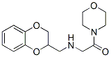 CAS#: 3562-90-1， 2-(2,3-Dihydro-1,4-Benzodioxin-2-Ylmethylamino)-1-Morpholin-4-Ylethanone