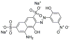 structure of CAS# 3564-28-1, Palatinechromegreen;Disodium (3E)-5-Amino-3-[(2-Hydroxy-5-Nitro-Phenyl)Hydrazono]-4-Oxo-Naphthalene-2,7-Disulfonate;Disodium (3E)-5-Amino-3-[(2-Hydroxy-5-Nitrophenyl)Hydrazono]-4-Oxonaphthalene-2,7-Disulfonate;Disodium (3E)-5-Amino-3-[(2-Hydroxy-5-Nitro-Phenyl)Hydrazono]-4-Keto-Naphthalene-2,7-Disulfonate