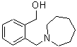结构式 CAS# 356539-02-1, [2-(1-氮杂环庚基甲基)苯基]甲醇
