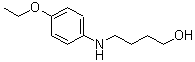 结构式 CAS# 356539-16-7, 4-(4-乙氧基-苯基氨基)-丁烷-1-醇