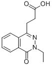 structure of CAS# 356790-59-5, 3-(3-Ethyl-4-oxo-3,4-dihydro-phthalazin-1-yl)-propionic acid