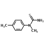 CAS 登录号：35696-78-7， 1-甲基-1-(4-甲基苯基)硫脲