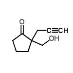 CAS#: 357157-88-1， 2-(Hydroxymethyl)-2-(2-Propyn-1-Yl)Cyclopentanone
