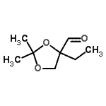 CAS#: 357330-15-5， 4-Ethyl-2,2-Dimethyl-1,3-Dioxolane-4-Carbaldehyde