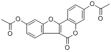 CAS#: 35826-57-4， 3,9-Diacetoxy-6H-benzofuro[3,2-c][1]benzopyran-6-one