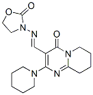 CAS 登录号：35851-96-8， 3-[(E)-(2-氧代-1,3-恶唑烷-3-基)亚氨基甲基]-2-哌啶-1-基-6,7,8,9-四氢吡啶并[2,1-b]嘧啶-4-酮