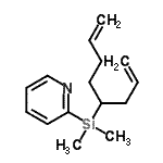CAS#: 358782-92-0， 2-[Dimethyl(1,7-Octadien-4-Yl)Silyl]Pyridine