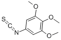 structure of CAS# 35967-24-9, 3,4,5-Trimethoxyphenyl Isothiocyanate;5-Isothiocyanato-1,2,3-Trimethoxy-Benzene;Zinc04290257