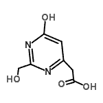 CAS#: 35978-14-4， [2-(Hydroxymethyl)-6-Oxo-1,6-Dihydro-4-Pyrimidinyl]Acetic Acid