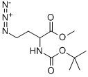 CAS 登录号：359781-97-8， N-叔丁氧羰基-2-氨基-4-叠氮基-丁酸甲酯