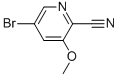 structure of CAS# 36057-46-2, 5-Bromo-3-Methoxy-Pyridine-2-Carbonitrile;5-Bromo-3-Methoxy-Pyridine2-Carbonitrile;5-Bromo-3-Methoxypicolinonitrile
