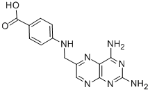 CAS 登录号：36093-85-3， 4-[(2,4-二氨基蝶啶-6-基)甲基氨基]苯甲酸