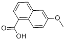 structure of CAS# 36112-61-5, 6-Methoxy-1-Naphthoic Acid;6-METHOXY-1-NAPHTHOIC ACID 6-;6-METHOXY-1-NAPHTHOIC ACID;Methoxy Naphthoic Acid