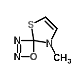 CAS#: 361381-85-3， 8-Methyl-1-Oxa-5-Thia-2,3,8-Triazaspiro[3.4]Octa-2,6-Diene