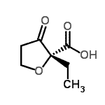 CAS#: 361460-19-7， (2R)-2-Ethyl-3-Oxotetrahydro-2-Furancarboxylic Acid