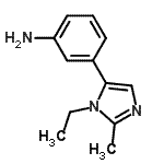 CAS#: 361549-86-2， 3-(1-Ethyl-2-Methyl-1H-Imidazol-5-Yl)Aniline