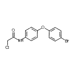CAS#: 36160-96-0， N-[4-(4-Bromophenoxy)Phenyl]-2-Chloroacetamide
