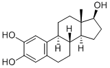 structure of CAS# 362-05-0, 2-Hydroxyestradiol;Smr000058615;Sgcut00102;Estra-1,3,5(10)-Triene-2,3,17-Triol, (17Beta)-