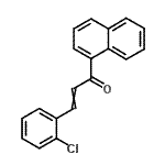 CAS#: 36203-42-6， 3-(2-Chlorophenyl)-1-(1-Naphthyl)-2-Propen-1-One