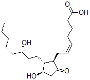 CAS#: 363-22-4， (Z)-7-[(1R,2R,3R)-3-Hydroxy-2-[(3S)-3-Hydroxyoctyl]-5-Oxocyclopentyl]Hept-5-Enoic Acid
