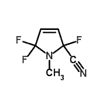 CAS#: 363152-97-0， 2,5,5-Trifluoro-1-Methyl-2,5-Dihydro-1H-Pyrrole-2-Carbonitrile