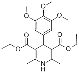 CAS#: 36422-60-3， Diethyl 2,6-Dimethyl-4-(3,4,5-Trimethoxyphenyl)-1,4-Dihydropyridine-3,5-Dicarboxylate