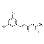 CAS#: 364327-03-7， (2E)-3-(3,5-Dihydroxyphenyl)-N-Isopropylacrylamide