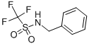 structure of CAS# 36457-58-6, N-Benzyltrifluoromethanesulfonamide;N-(Benzyl)-1,1,1-Trifluoro-Methanesulfonamide;N-Benzyl-1,1,1-Trifluoromethanesulphonamide