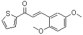 CAS#: 364754-41-6， (2E)-3-(2,5-Dimethoxyphenyl)-1-(2-Thienyl)-2-Propen-1-One