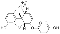 CAS 登录号：36507-55-8， 吗啡单半琥珀酸盐