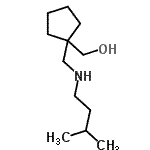 CAS#: 365242-04-2， (1-{[(3-Methylbutyl)Amino]Methyl}Cyclopentyl)Methanol