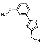 CAS#: 365427-22-1， 4-Ethyl-2-(3-Methoxyphenyl)-1,3-Oxazole