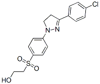 CAS#: 3656-22-2， 2-[4-[3-(4-Chlorophenyl)-4,5-Dihydropyrazol-1-Yl]Phenyl]Sulfonylethanol