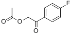 structure of CAS# 366-78-9, 2-(4-Fluorophenyl)-2-Oxoethyl Acetate;2-(4-Fluorophenyl)-2-Oxoethyl Acetate