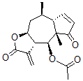 CAS#: 3668-14-2， [(3aS,5R,5aR,8aR,9S,9aR)-5,8a-Dimethyl-1-Methylidene-2,8-Dioxo-3a,4,5,5a,9,9a-Hexahydroazuleno[6,5-b]Furan-9-Yl] Acetate